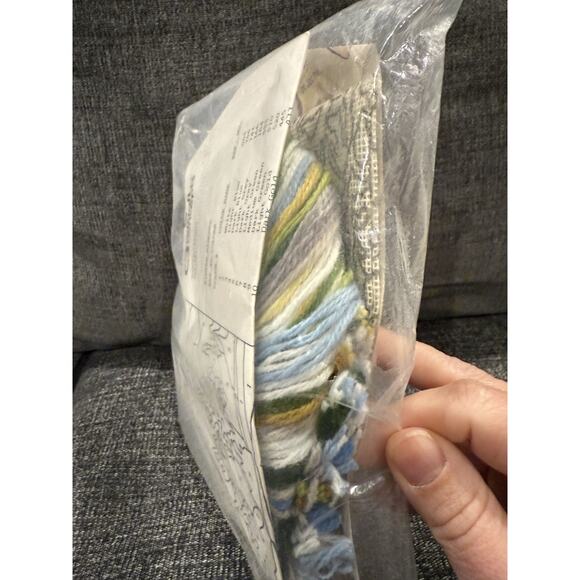 Artcraft Concepts "Winter Birches" 5902 Needlepoint Crewel Kit Vintage - Picture 4 of 4